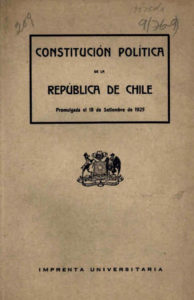Portada Constitución de 1925