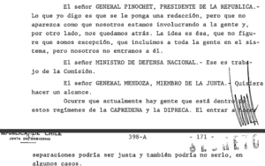 extracto acta secreta 398A - 1980 - dictadura - afp - pensiones